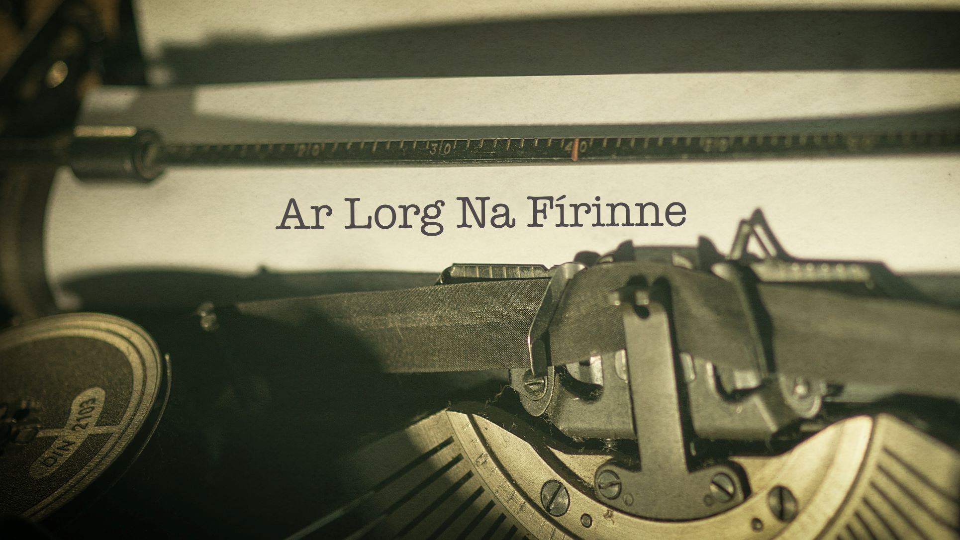 Ar Lorg na Fírinne / Game of Truth airs on TG4, Wed 14th Dec 2022