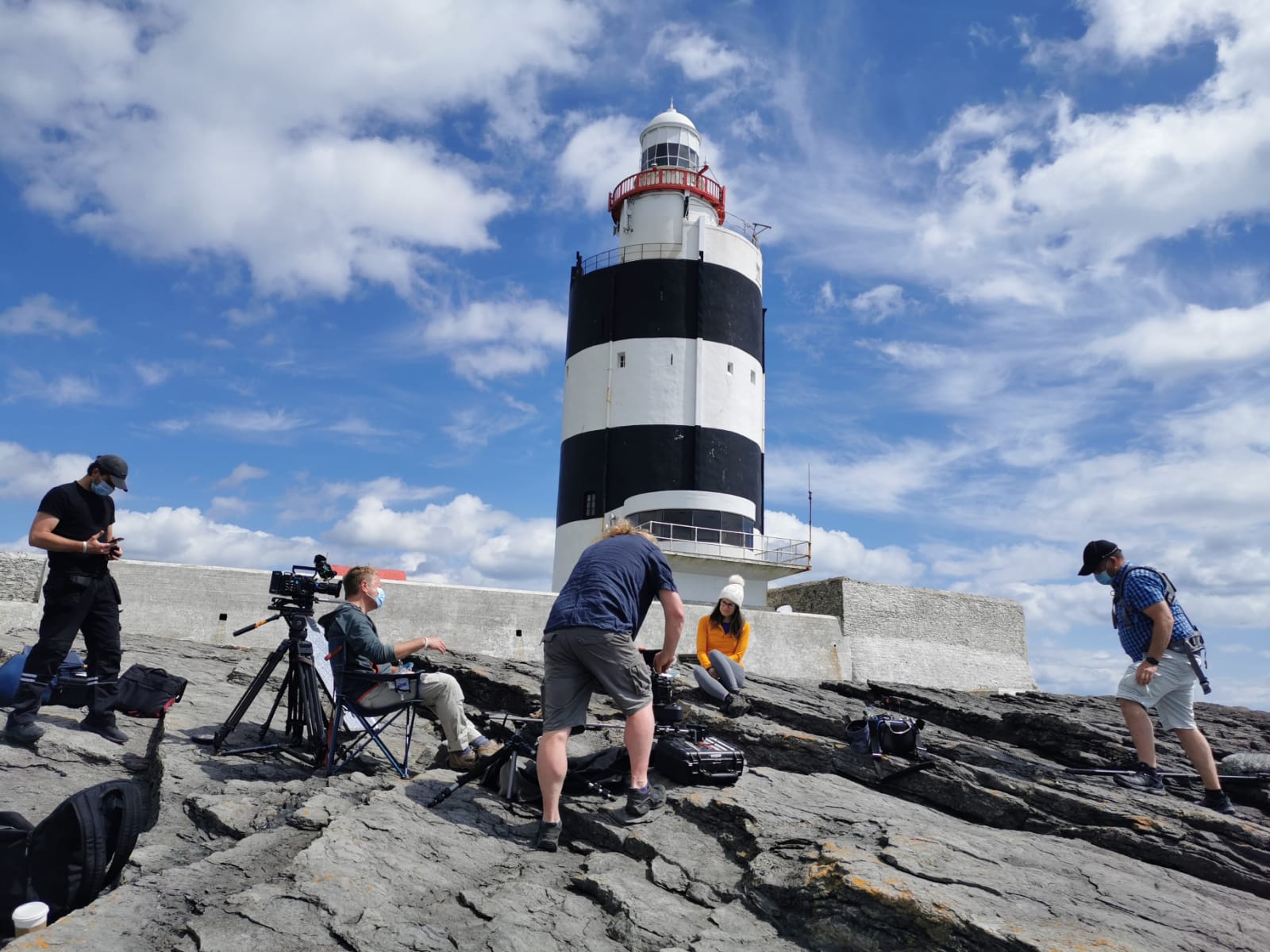 Cameras roll on “The Island – 1.8 Billion Years in the Making” with Liz Bonnin